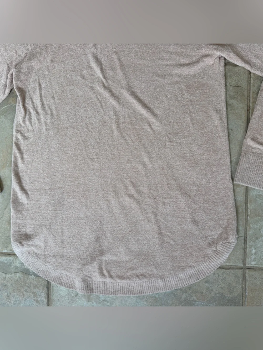 NWT Barefoot Dreams CozyChic Ultra Lite Coastal Cowl Neck Tunic Rosebud Medium